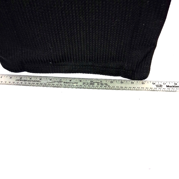 DellaRosa Medium Semi Sheer Women's Intimate Black Mid-thigh But. Down Sleepwear - Picture 7 of 9